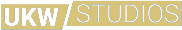 UKW Studios gold logo